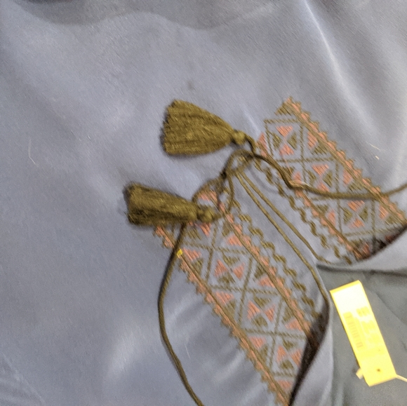 MADEWELL - NWT Silk Embroidered Dress - Picture 13 of 14